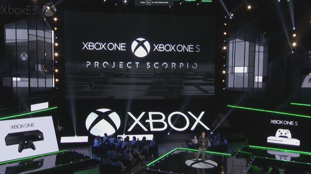 Xbox One, Project Scorpio, Microsoft