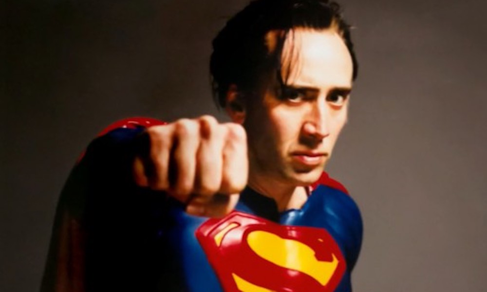Nicholas Cage Talks About the Cancelled Tim Burton Directed ‘Superman Lives’
