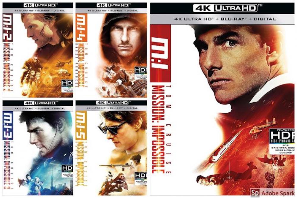 Mission: Impossible 4K Ultra HD, Paramount Pictures