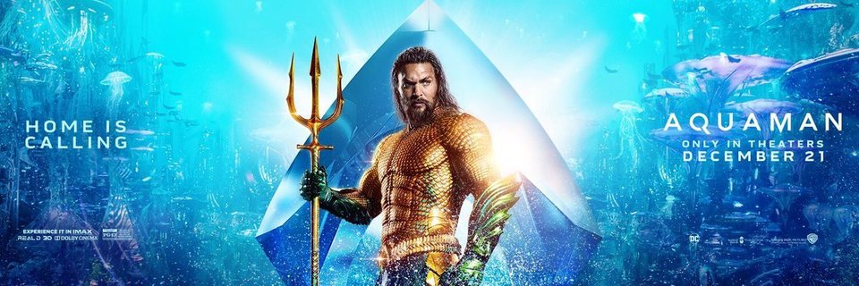 Shazam tries to see if he can be like Aquaman, the previous well received movie from DC 