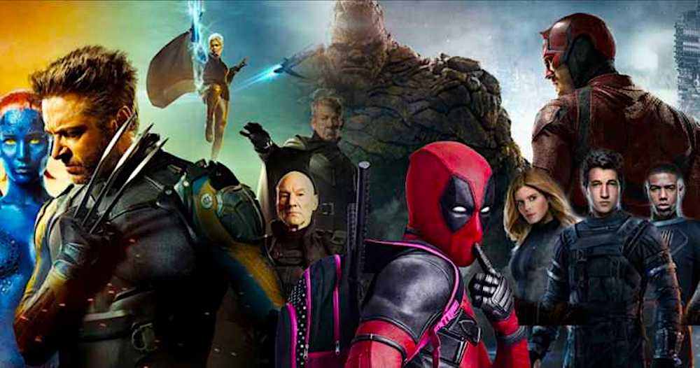 X-Men Deadpool Fox Fantastic Four