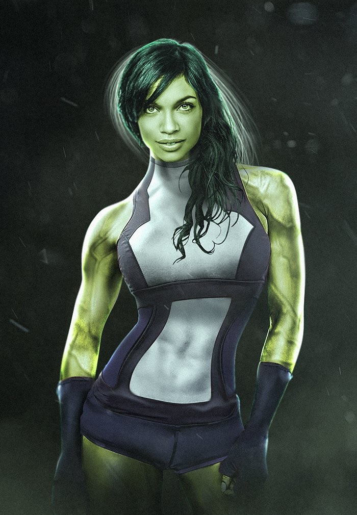 Image: BossLogic, Rosario Dawson as She-Hulk